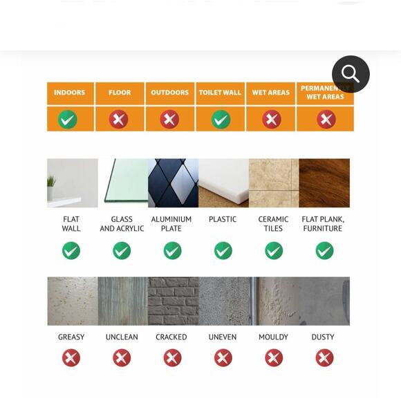 New Walplus 4 pack wall tile stickers - Picture 4 of 7